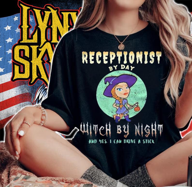 Receptionist Halloween Party Costume Shirt t-shirt woman shirt