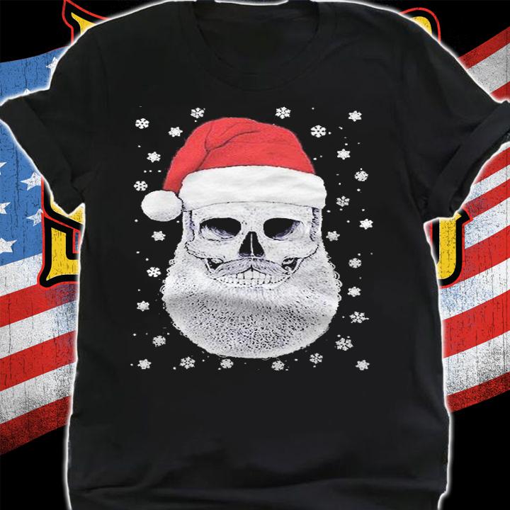 Santa Skull Merry Christmas Classic Shirt t-shirt