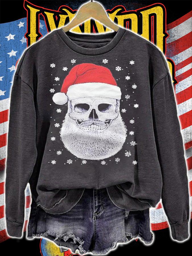 Santa Skull Merry Christmas Classic Shirt t-shirt