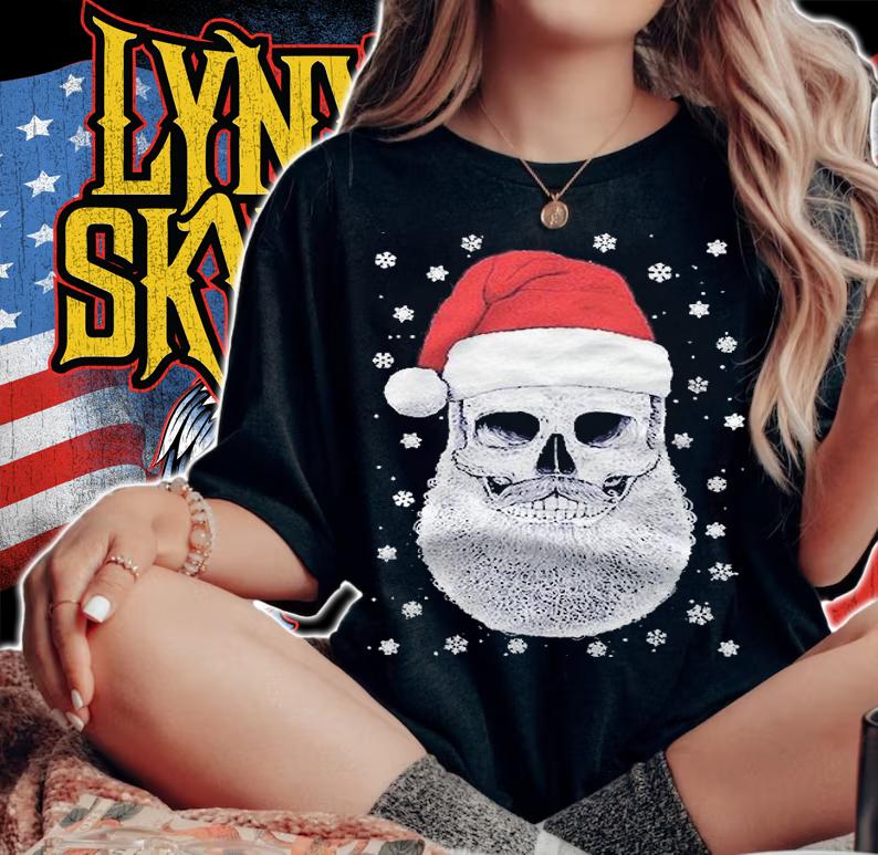 Santa Skull Merry Christmas Classic Shirt t-shirt