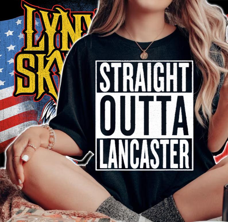 Straight Outta Lancaster Great Travel & Gift Idea Pennsylvania T-Shirt t-shirt woman shirt