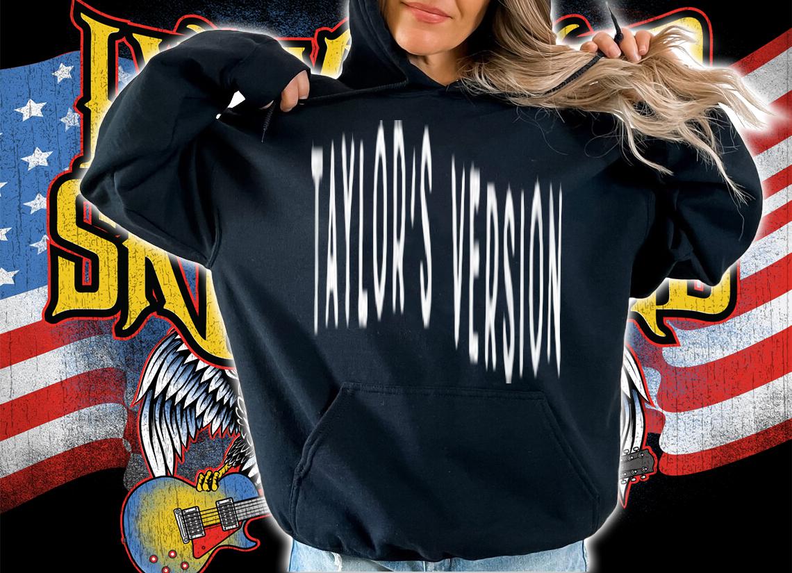 Taylor's version text logo 2022 T-shirt t-shirt hoodie