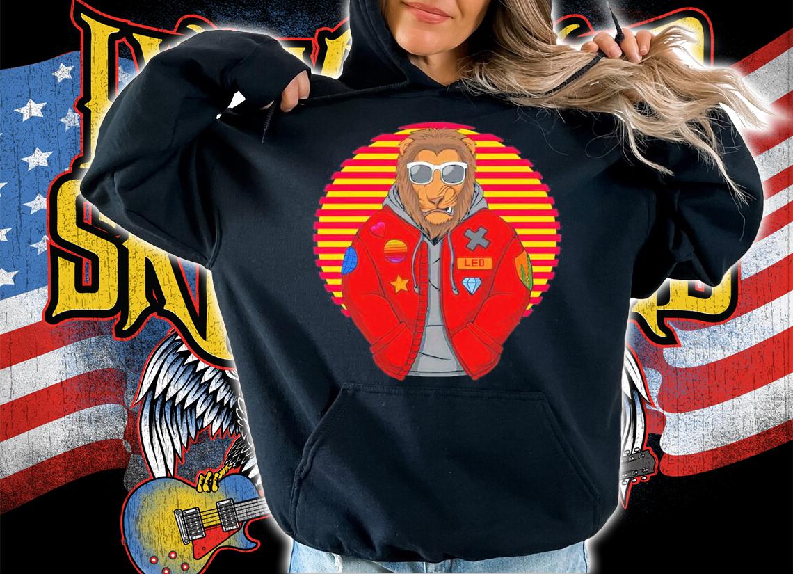 Captainsauce Merch Cool Lion Shirt t-shirt