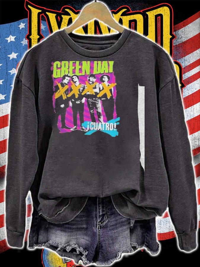 Green day cuatro hypno four shirt t-shirt