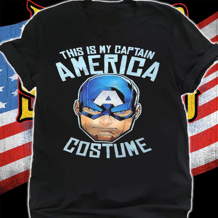 Marvel Captain America This Is My Costume Halloween Premium shirt t-shirt shirt
