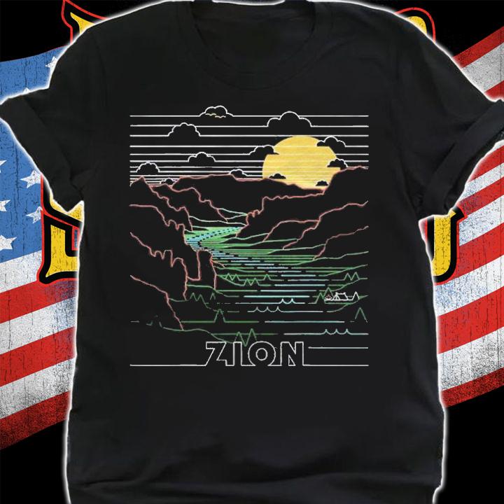 Vintage Zion National Park I Hiked Angels Landing Zion Utah Shirt t-shirt