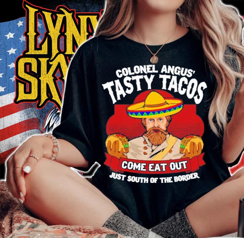 Colonel Angus' Tasty Tacos Mom's Place Shirt t-shirt woman shirt