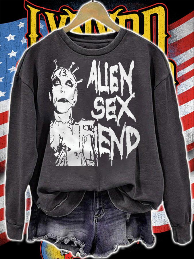Face Halloween Alien Sex Art Fiend Music Gift For Fans Essential Shirt t-shirt sweatshirt