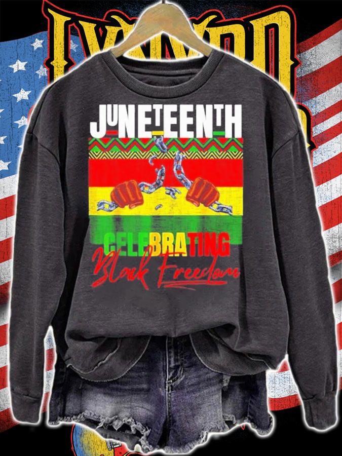 Juneteenth Celebrating Black Freedom Shirt t-shirt