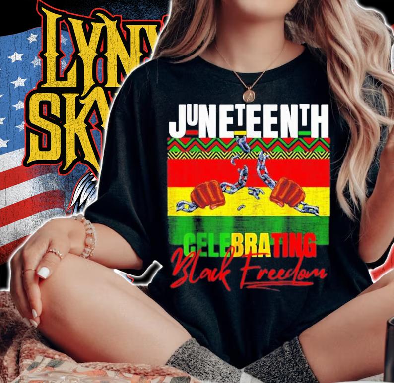 Juneteenth Celebrating Black Freedom Shirt t-shirt