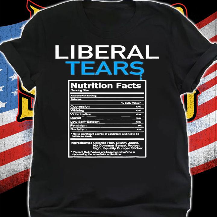 Liberal Tears Anti Liberal Pro Trump Republican T-Shirt t-shirt