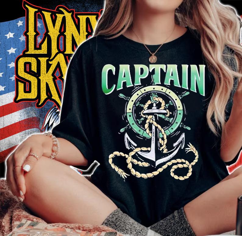 Captain Of The Boat Pullover T-Shirt t-shirt