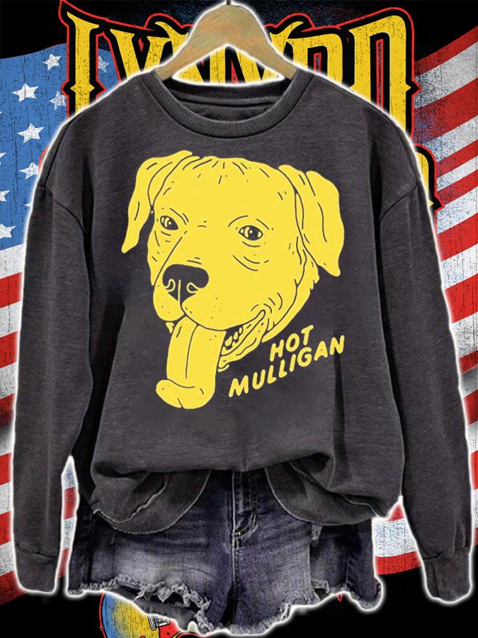 Hot Mulligan Merch Panting Dog T-Shirt t-shirt