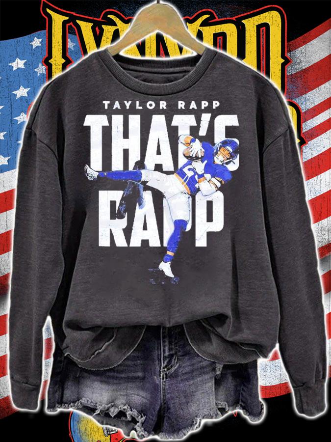 Taylor Rapp Los Angeles R Thats A Wrap Football Shirt t-shirt sweatshirt