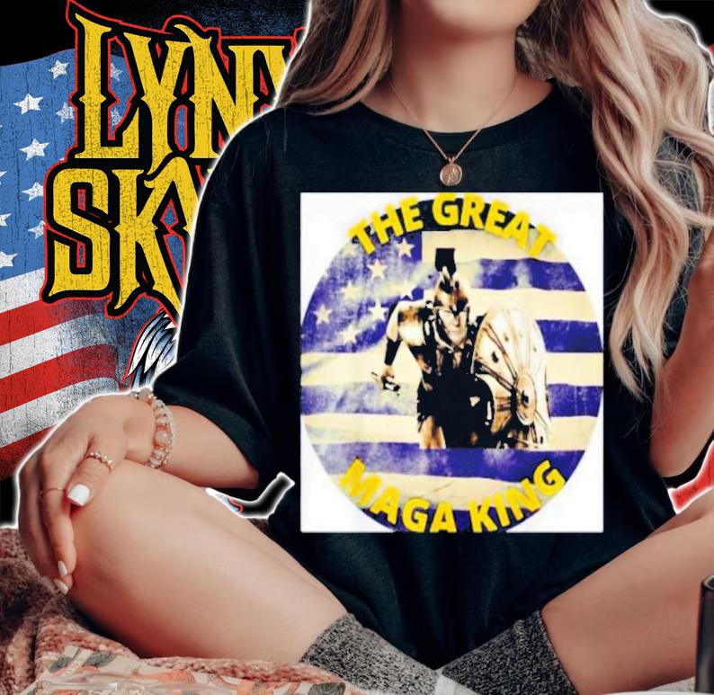The Great MAGA King President Donald Trump Shirt t-shirt woman shirt