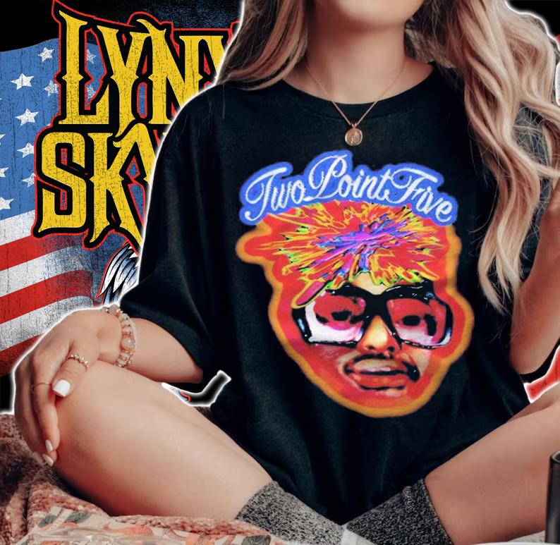 Two Point Five Airbrush T-shirt t-shirt woman shirt
