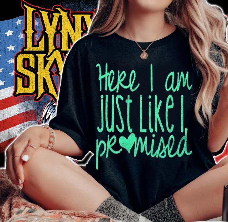 Here I Am Just Like I Promised Shirt t-shirt woman shirt