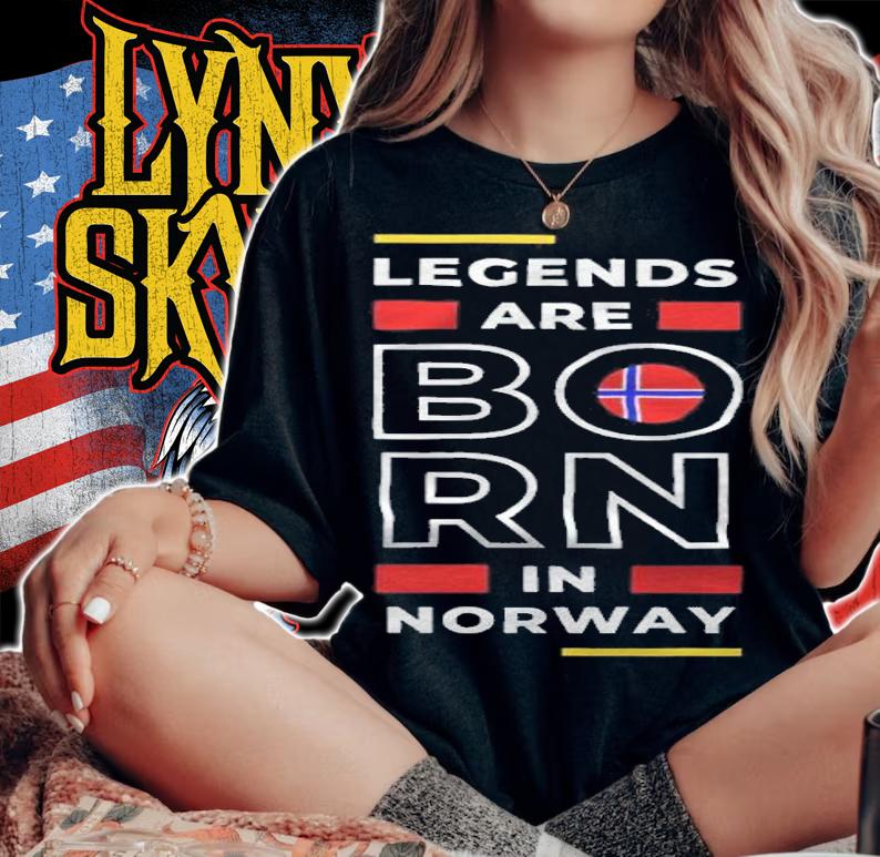 Legends are Born in Norway shirt t-shirt woman shirt