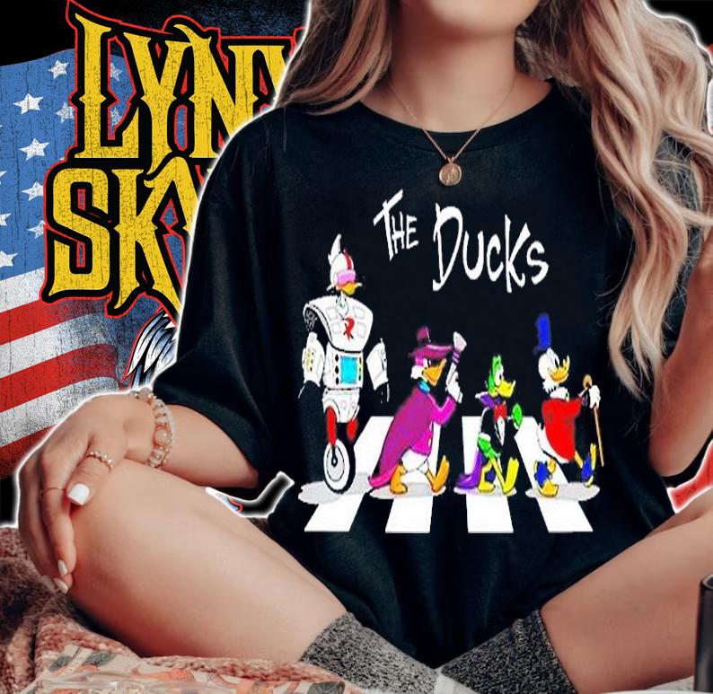 The Ducks Tales Abbey Road T-Shirt t-shirt woman shirt