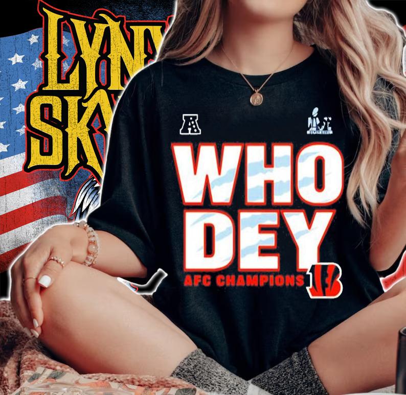 Who Dey Bengals Champions American Football T-Shirt t-shirt woman shirt
