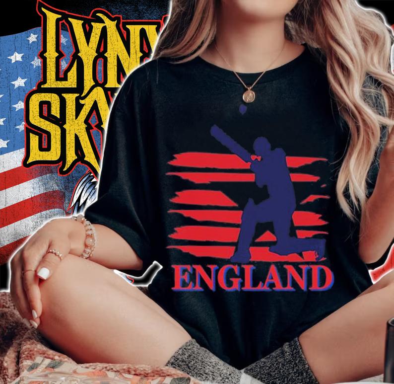 England Cricket Logo T-Shirt t-shirt woman shirt