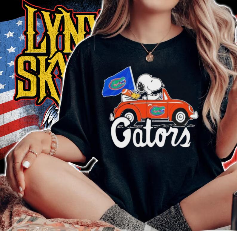 Florida Gators Snoopy And Woodstock t-shirt