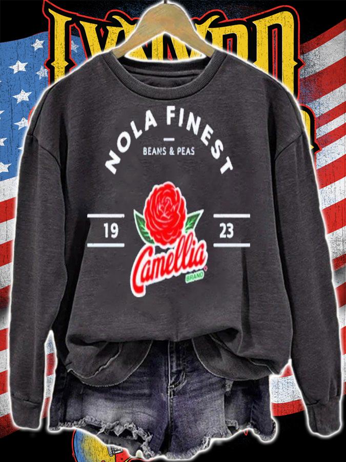 Hold The Mayo Nola Finest Beans And Peas 19 23 Camellia Shirt t-shirt sweatshirt