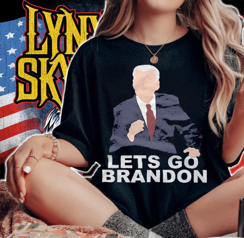 Let's Go Brandon FJB Joe Biden T-Shirt t-shirt woman shirt
