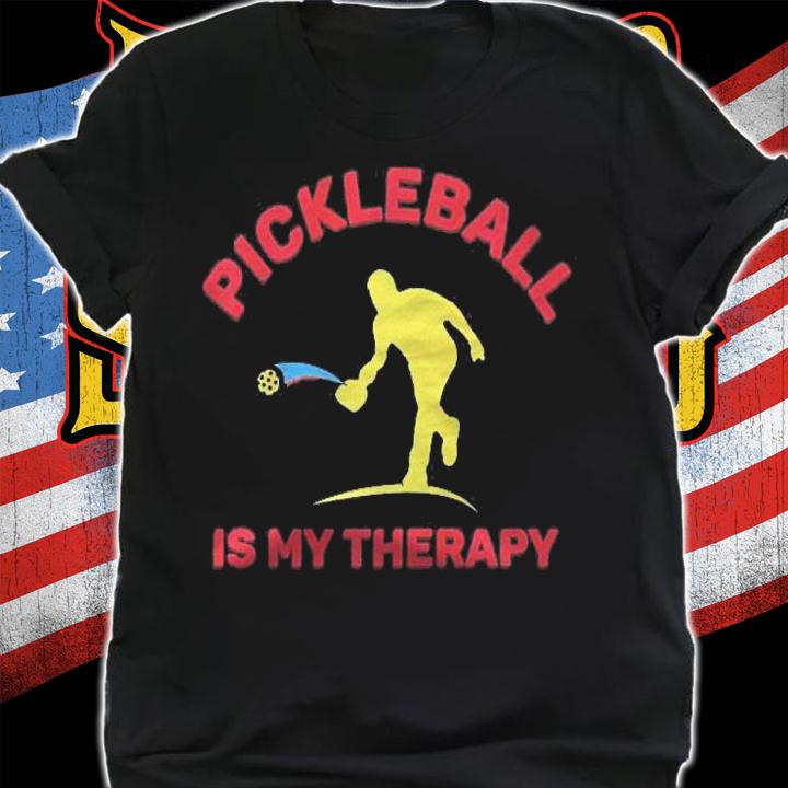 Pickleball Is My Therapy {Premium} Shirt t-shirt