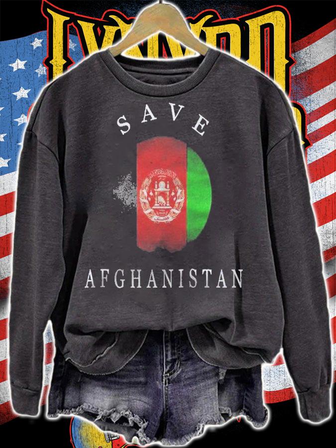 Save Afghanistan Raglan Baseball Shirt t-shirt sweatshirt