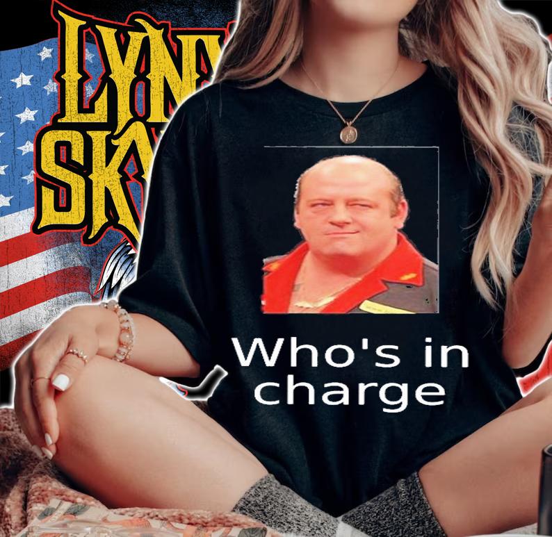 Ted Hankey Who's In Charge T-Shirt t-shirt