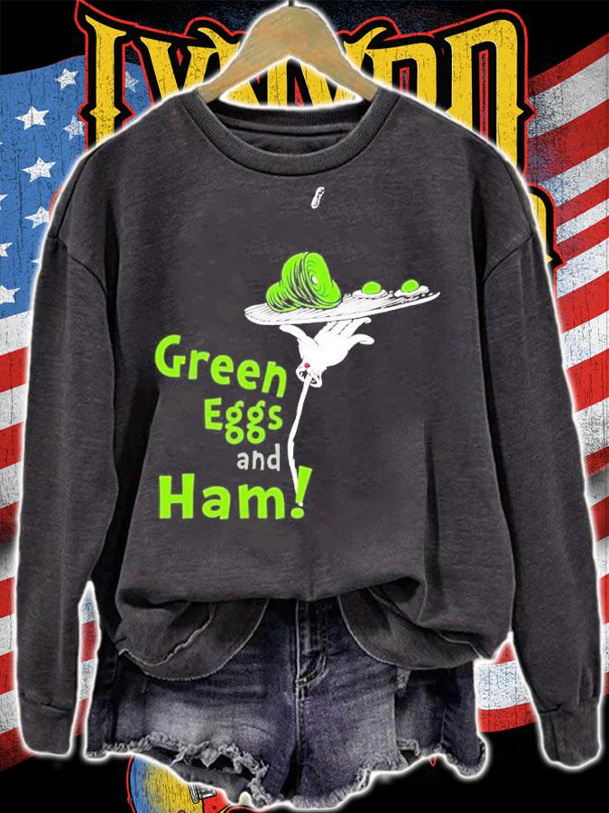Dr Seuss Green Eggs And Ham Shirt sweatshirt