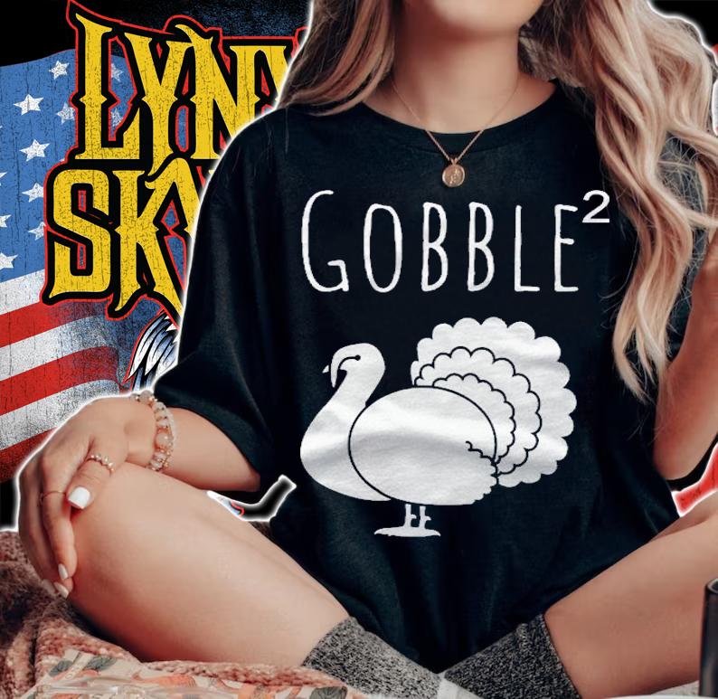 Funny Gobble Squared Turkey Day Thanksgiving Hunter Shirt woman shirt