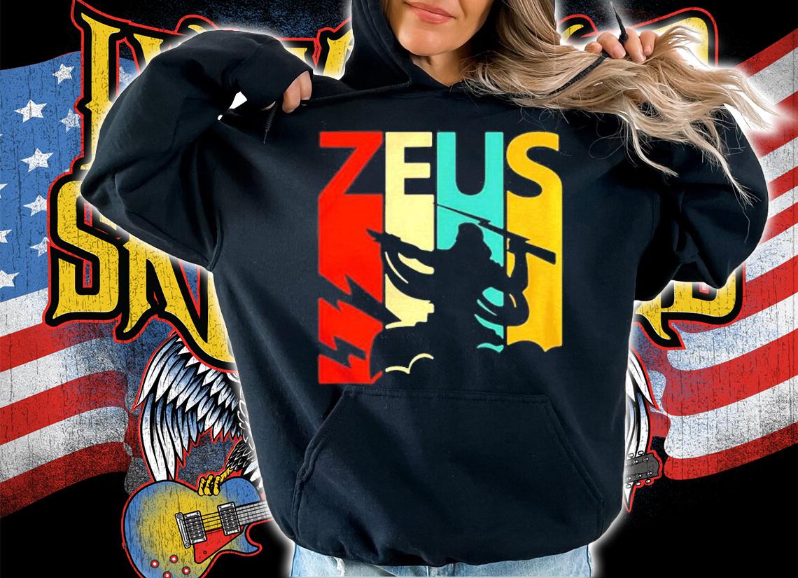 Greek Mythology God Zeus Vintage Shirt hoodie