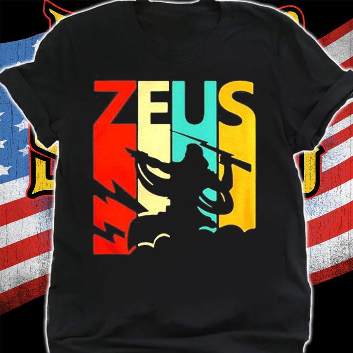 Greek Mythology God Zeus Vintage Shirt shirt