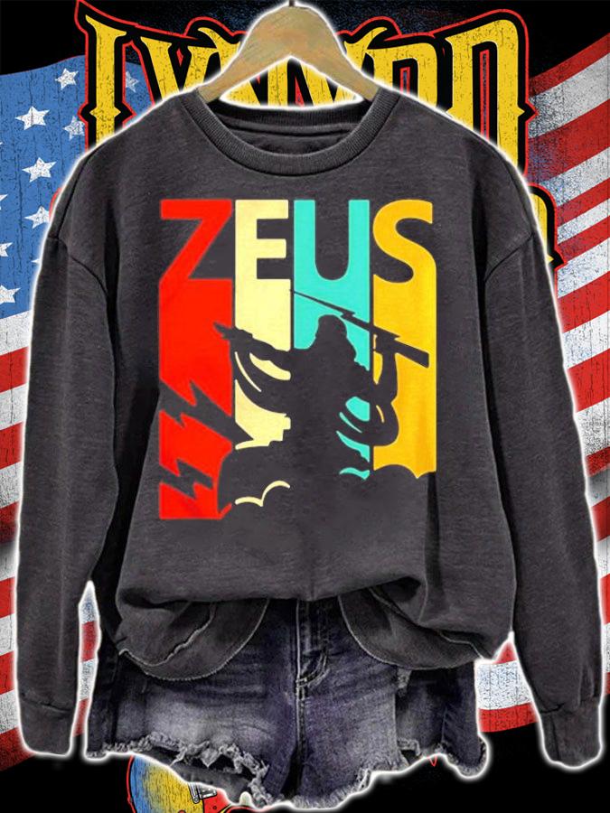 Greek Mythology God Zeus Vintage Shirt sweatshirt