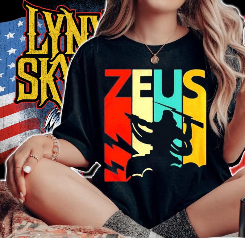 Greek Mythology God Zeus Vintage Shirt woman shirt