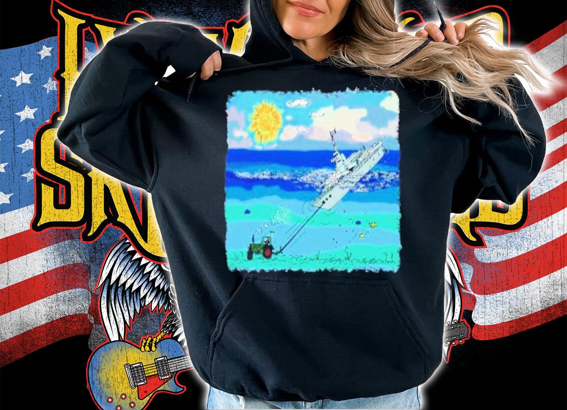 I Stand With Ukraine Ukrainian Farmer Steals Ship Shirt hoodie
