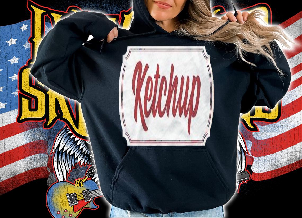 Ketchup Lavel Matching Halloween Couple Costume Men Women Shirt hoodie