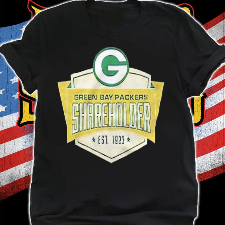 Green Bay Packers Shareholder est 1923 T-shirt shirt