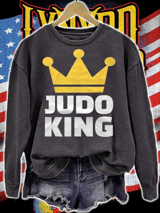 Judo King Crown Funny Judoka Shirt