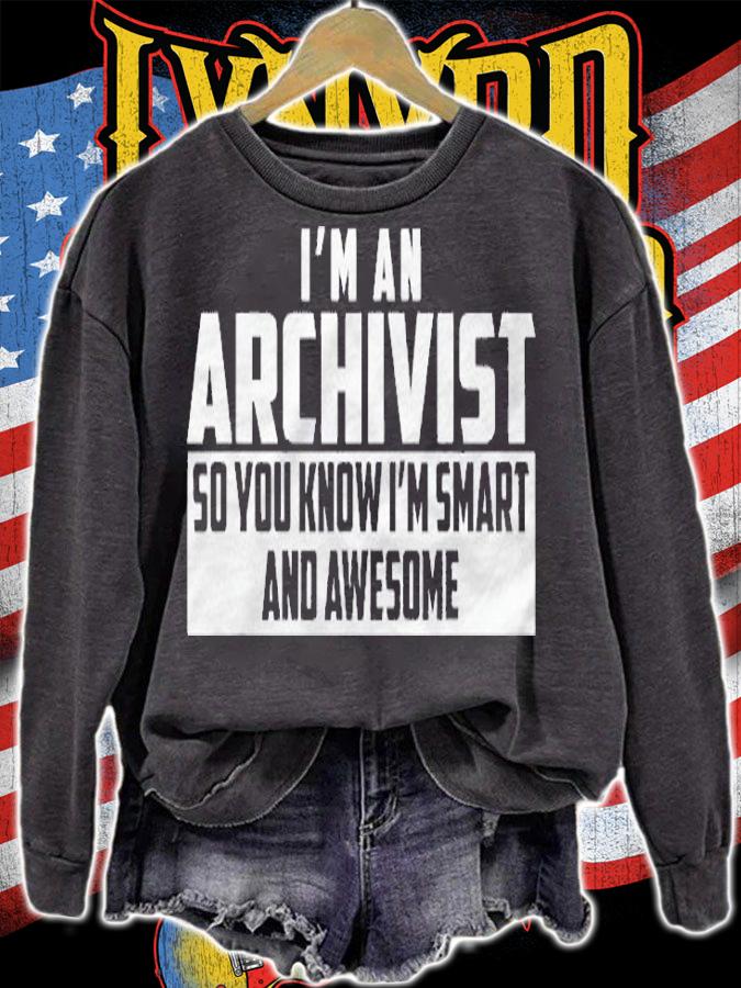 The Official Smart And Awesome Archivist Shirt