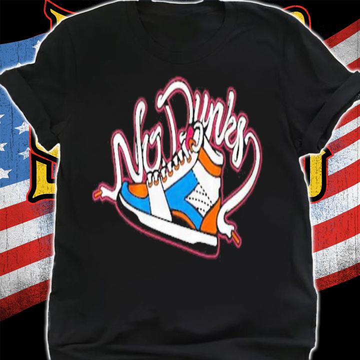 Travis Scott No Dunks Shoelace Classic Shirt shirt