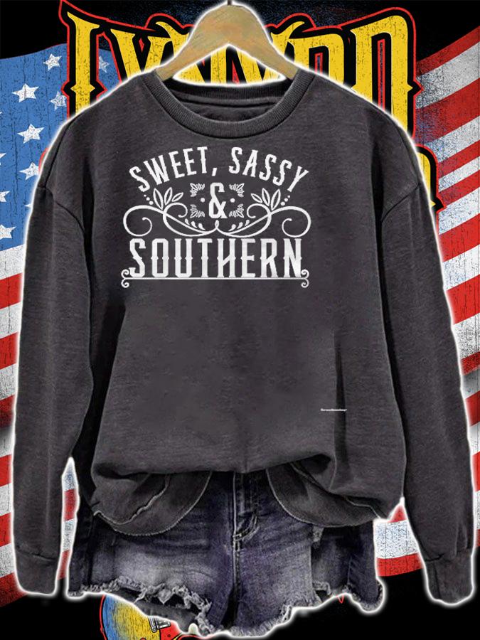 Womens Sweet Sassy Southern Shirt  Unique & Different shirt sweatshirt