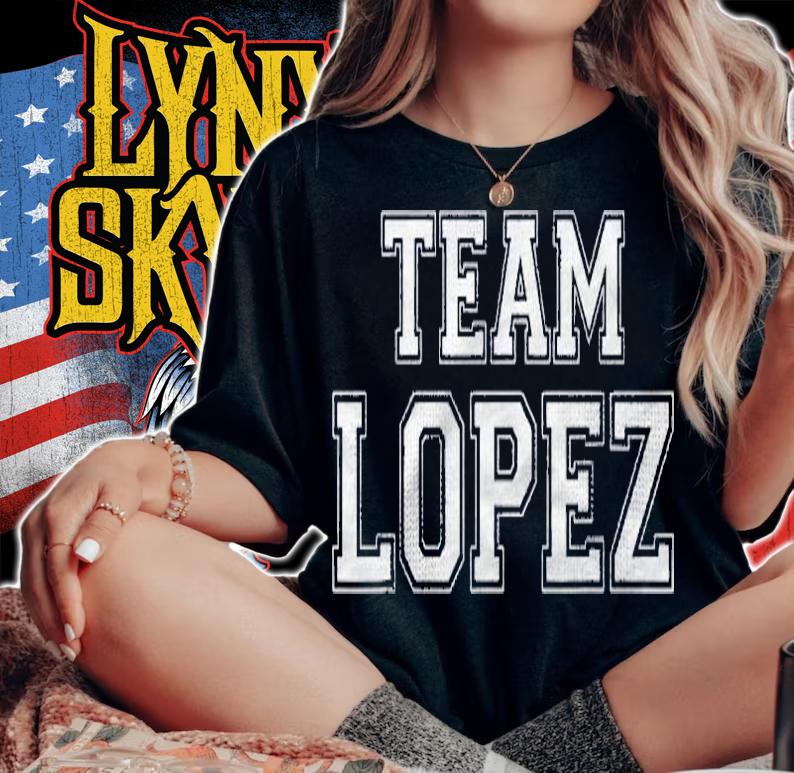 Funny Family Team Lopez Last Name Lopez Shirt