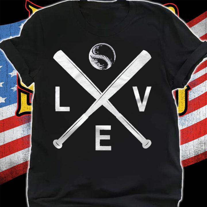 Love Baseball Apparel Baseball Fans Shirt