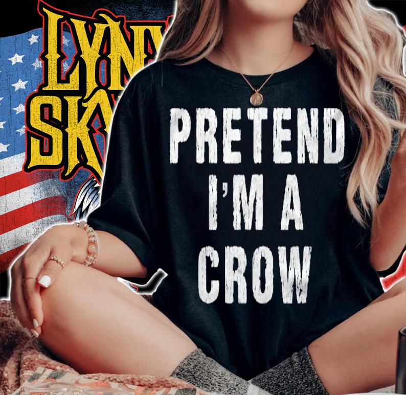 Pretend Im A Crow Halloween Costume T-shirt woman shirt