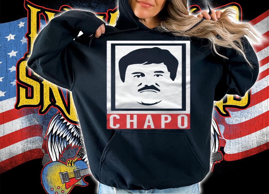 El Chapo Cartoon Mug Shot Funny Men Women Shirt hoodie