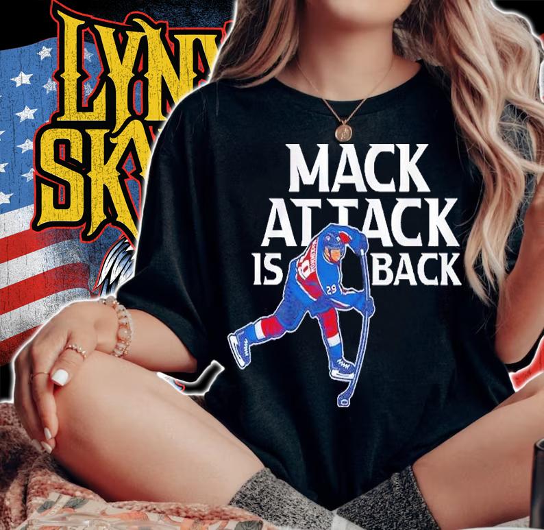 Nathan Mackinnon Mack Attack Is Back Shirt woman shirt