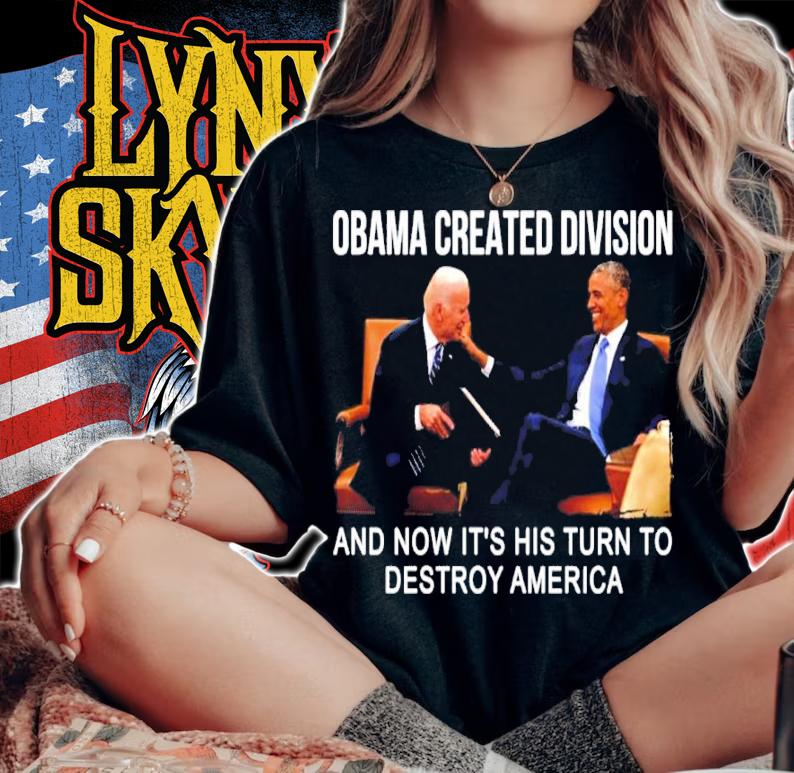 Obama Created Division And Now It's His Turn To Destroy America Shirt woman shirt